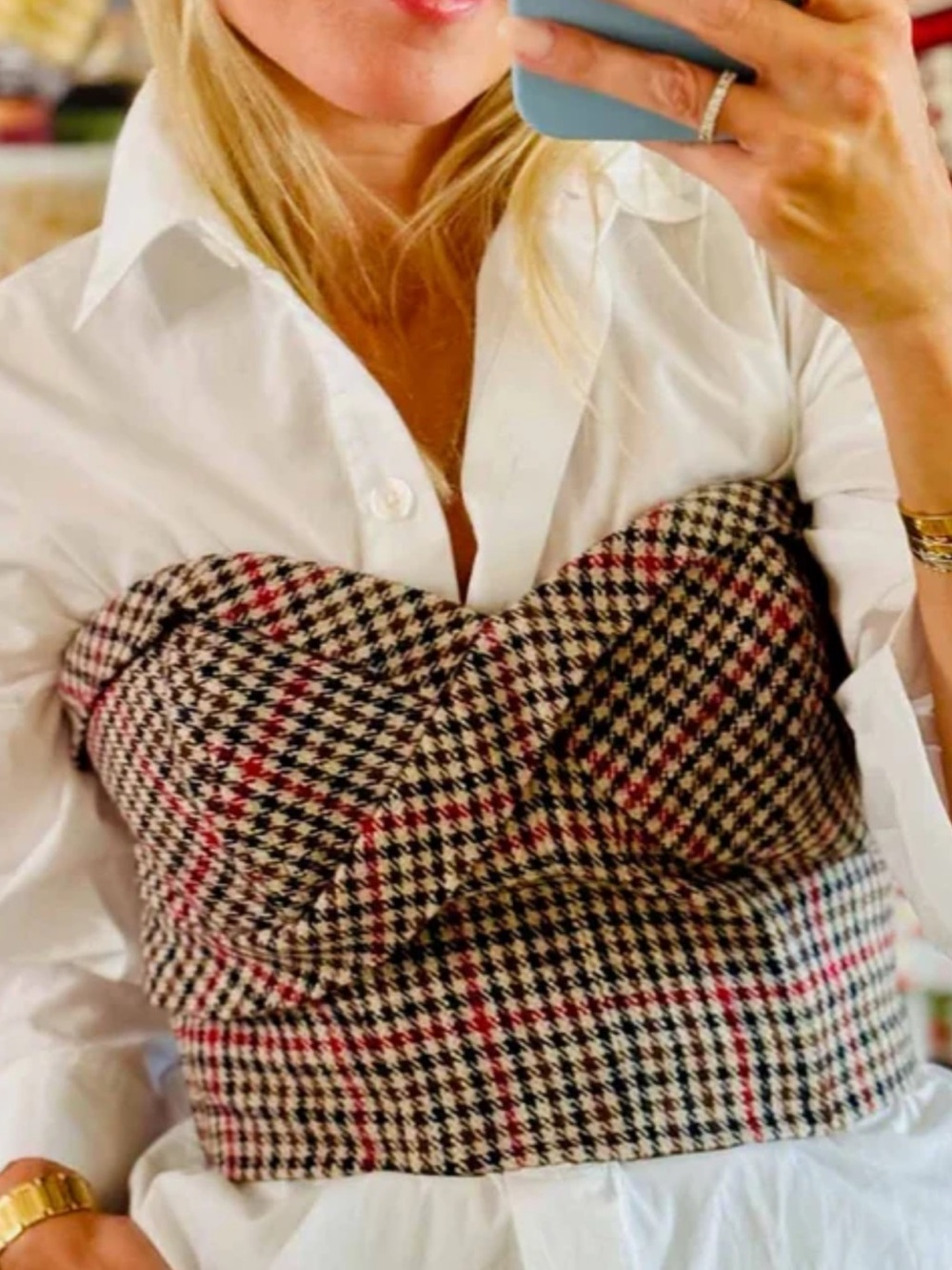 HUNTER BELL Scottie top size 6